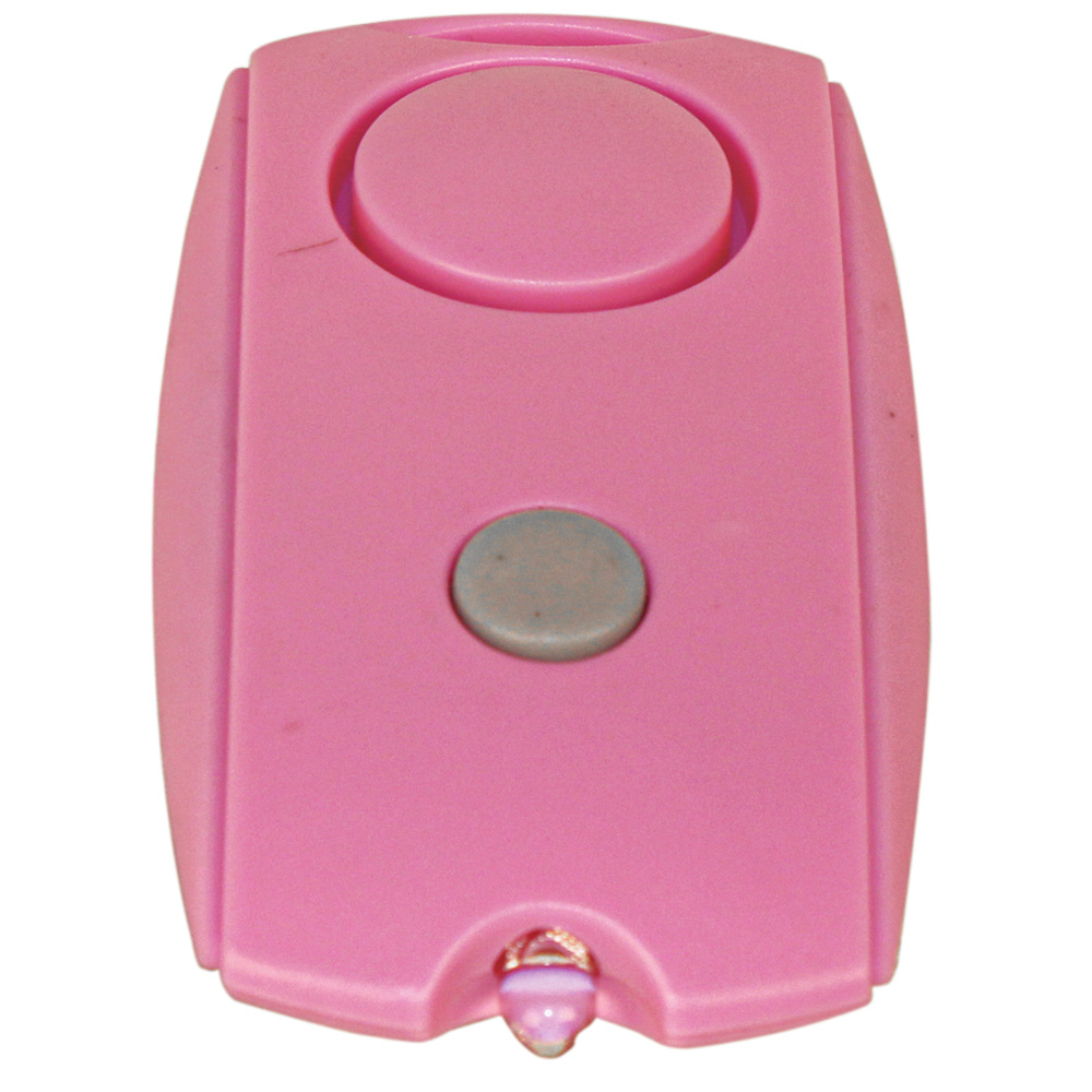 Mini Personal Alarm with LED flashlight and Belt Clip